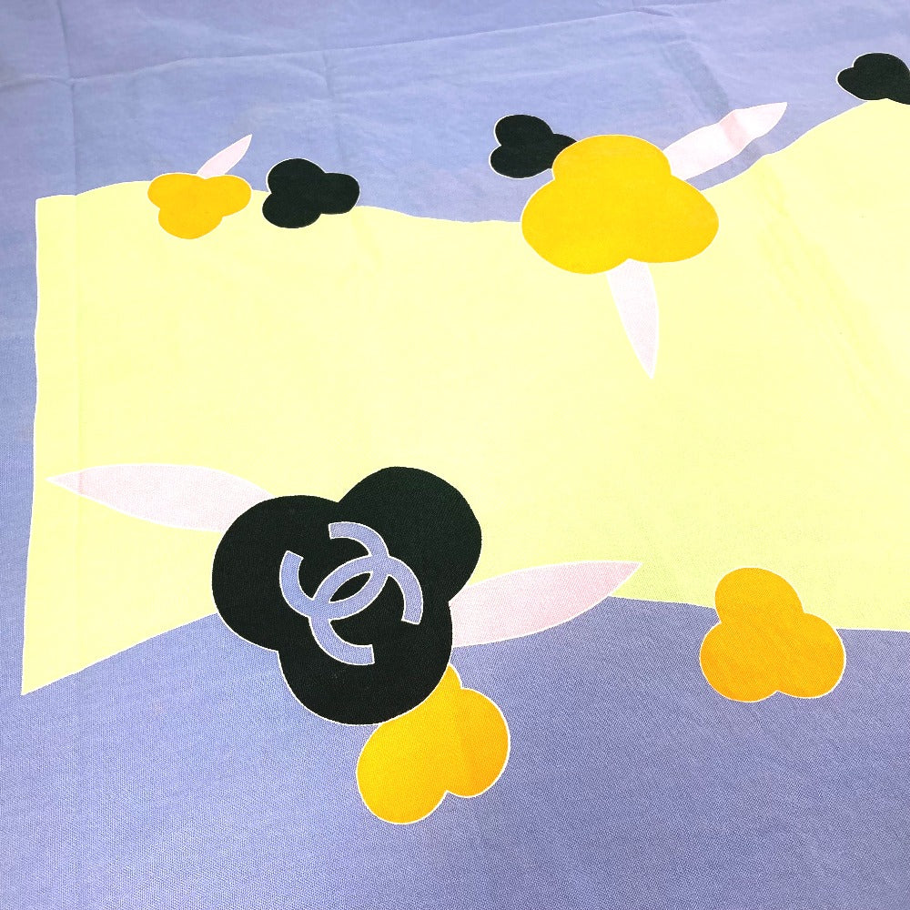 CHANEL Camellia Interior Cloth Towel, Cotton, Women's, Multicolor
