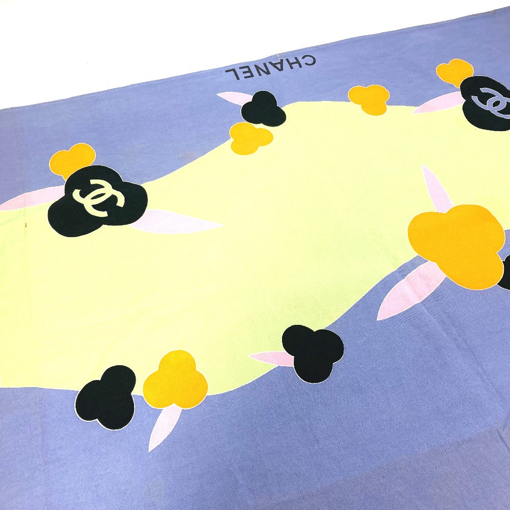 CHANEL Camellia Interior Cloth Towel, Cotton, Women's, Multicolor