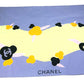 CHANEL Camellia Interior Cloth Towel, Cotton, Women's, Multicolor