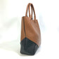 GIVENCHY two-tone shoulder bag, tote bag, handbag, leather, women's, brown and black