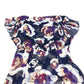 CHANEL P37278 Sheer Short Sleeve Coco Mark CC Camellia Button Top Apparel Silk Blouse Women's Multicolor