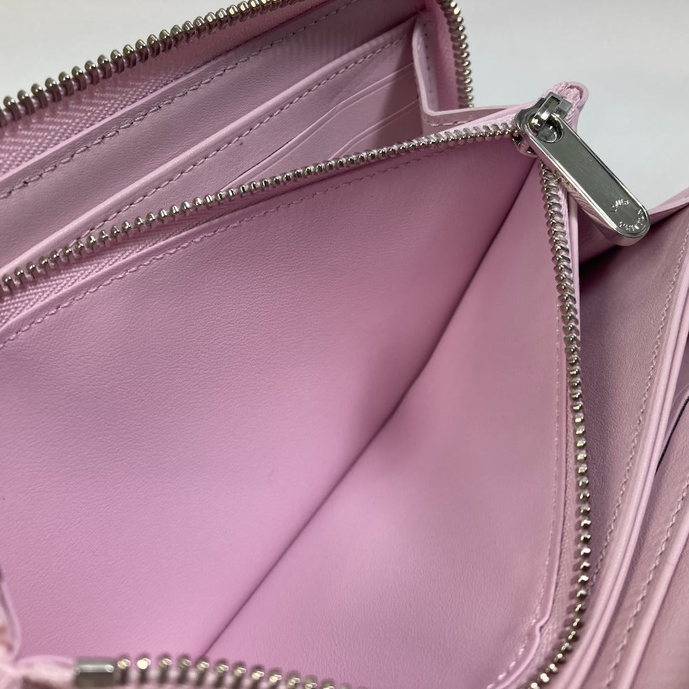 LOUIS VUITTON M81426 Monogram Mahina Zippy Wallet, Round Zip Long Wallet, Monogram Mahina Leather, Women's, Guimauve Purple