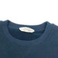 HERMES Cheval Horse Leather Patch Sweatshirt, Long Sleeve, Cotton, Men's, Black