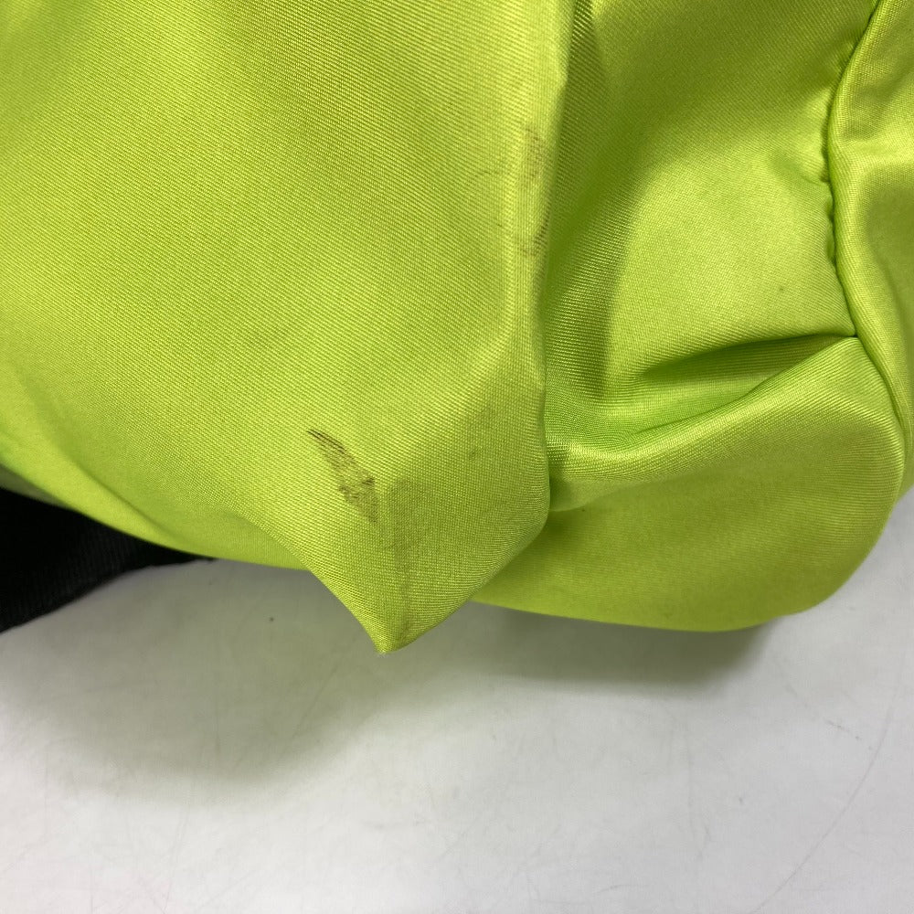 GIVENCHY logo backpack, nylon, men's, yellow