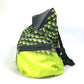 GIVENCHY logo backpack, nylon, men's, yellow