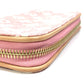 LOUIS VUITTON M81182 Monogram Denim Zippy Wallet, Round Zipper Long Wallet, Monogram Denim, Women's, Pink