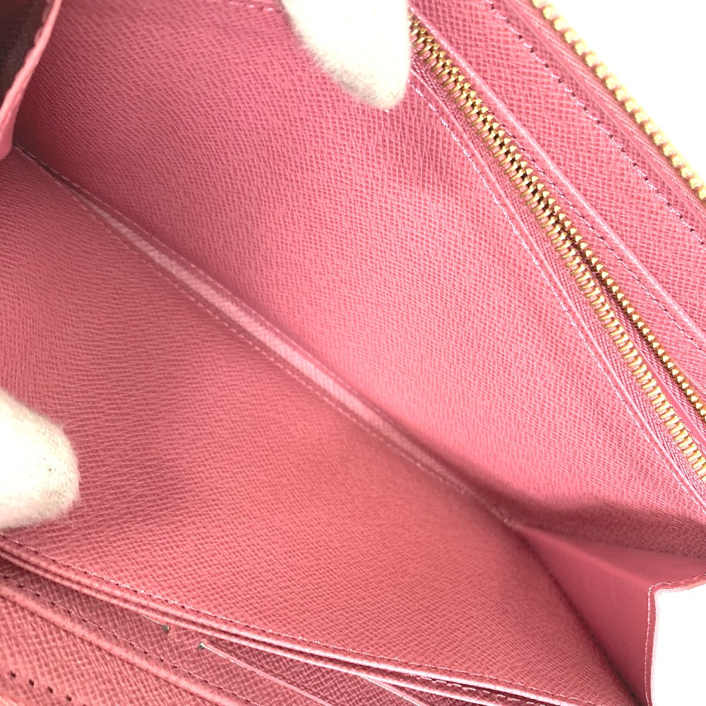LOUIS VUITTON M81182 Monogram Denim Zippy Wallet, Round Zipper Long Wallet, Monogram Denim, Women's, Pink