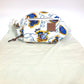 LOEWE Anagram Waist Bag, Shoulder Bag, PAULA'S IBIZA Canvas Body Bag for Men, White and Blue
