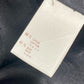 LOUIS VUITTON Monogram Pajama Shirt with Pouch, Men's Long Sleeve Cotton Shirt, Black