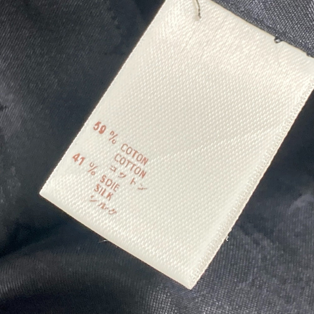 LOUIS VUITTON Monogram Pajama Shirt with Pouch, Men's Long Sleeve Cotton Shirt, Black