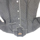 LOUIS VUITTON Monogram Pajama Shirt with Pouch, Men's Long Sleeve Cotton Shirt, Black