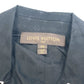 LOUIS VUITTON Monogram Pajama Shirt with Pouch, Men's Long Sleeve Cotton Shirt, Black