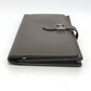 HERMES H hardware, Bearn soufflé bifold long wallet, Epsom leather, women's, Etain, gray