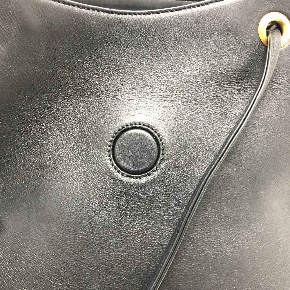 GUCCI 432266 Studded Animalier Backpack in Black Leather for Women