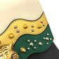 GUCCI 432266 Studded Animalier Backpack in Black Leather for Women