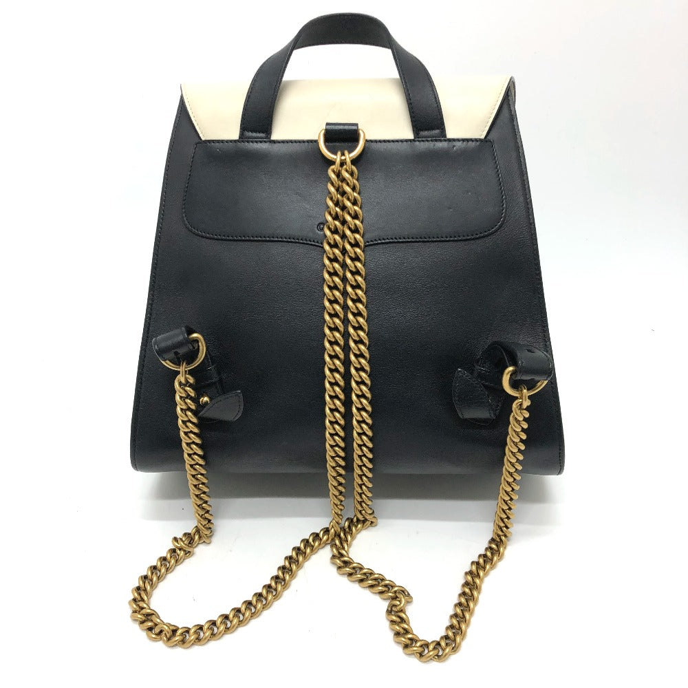 GUCCI 432266 Studded Animalier Backpack in Black Leather for Women