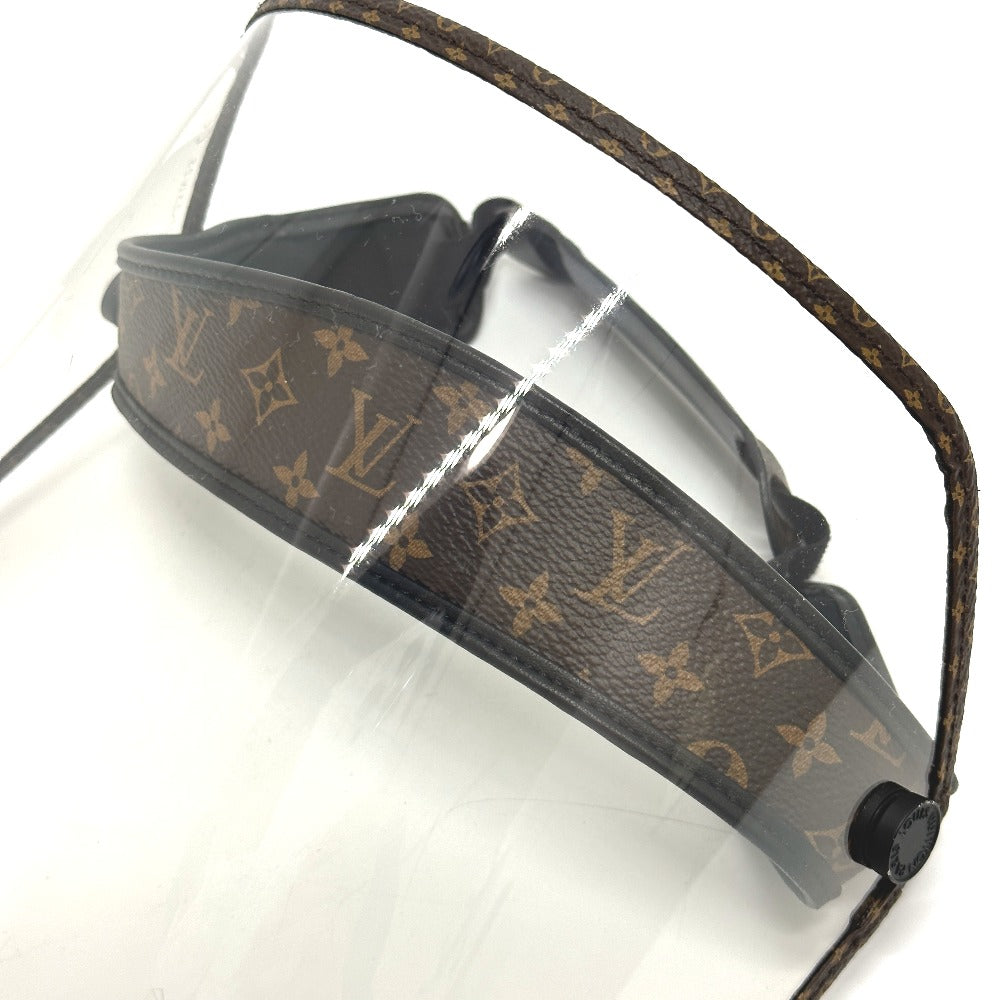 LOUIS VUITTON M76727 Monogram Bijou LV Shield Sun Visor in Monogram Canvas, Brown, Women's