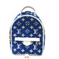 LOUIS VUITTON M46207 Monogram Jacquard Palm Springs Mini Backpack, Women's, Blue
