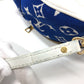 LOUIS VUITTON M46207 Monogram Jacquard Palm Springs Mini Backpack, Women's, Blue