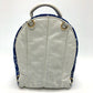 LOUIS VUITTON M46207 Monogram Jacquard Palm Springs Mini Backpack, Women's, Blue