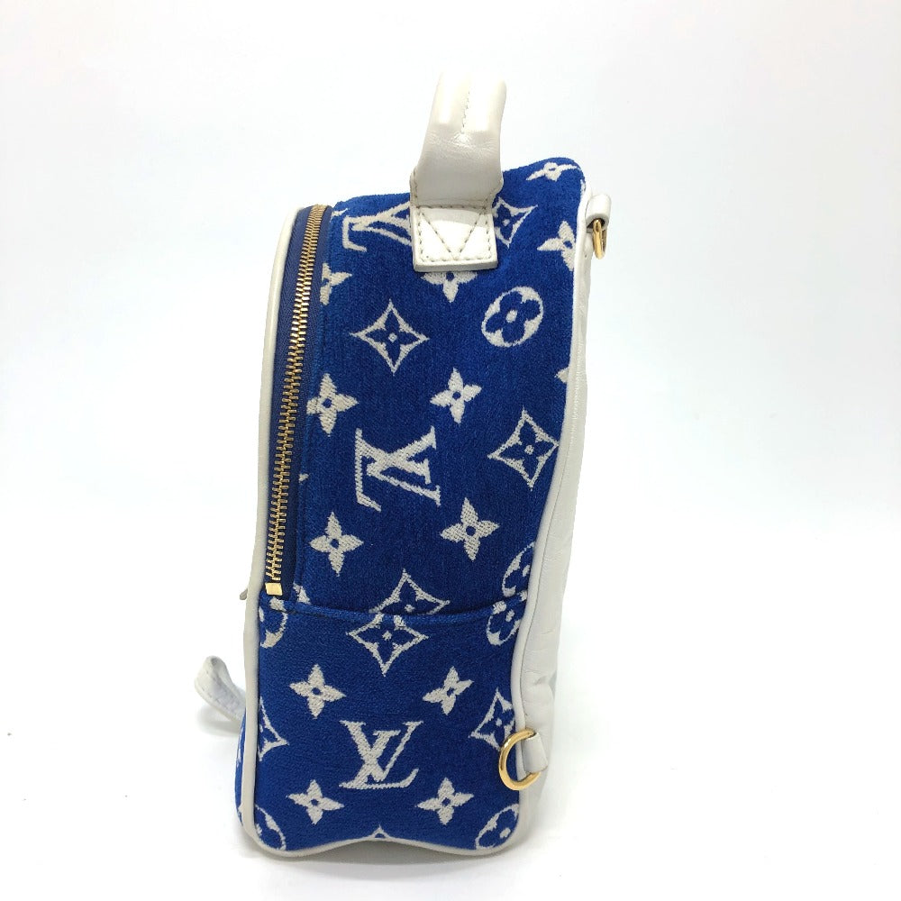 LOUIS VUITTON M46207 Monogram Jacquard Palm Springs Mini Backpack, Women's, Blue