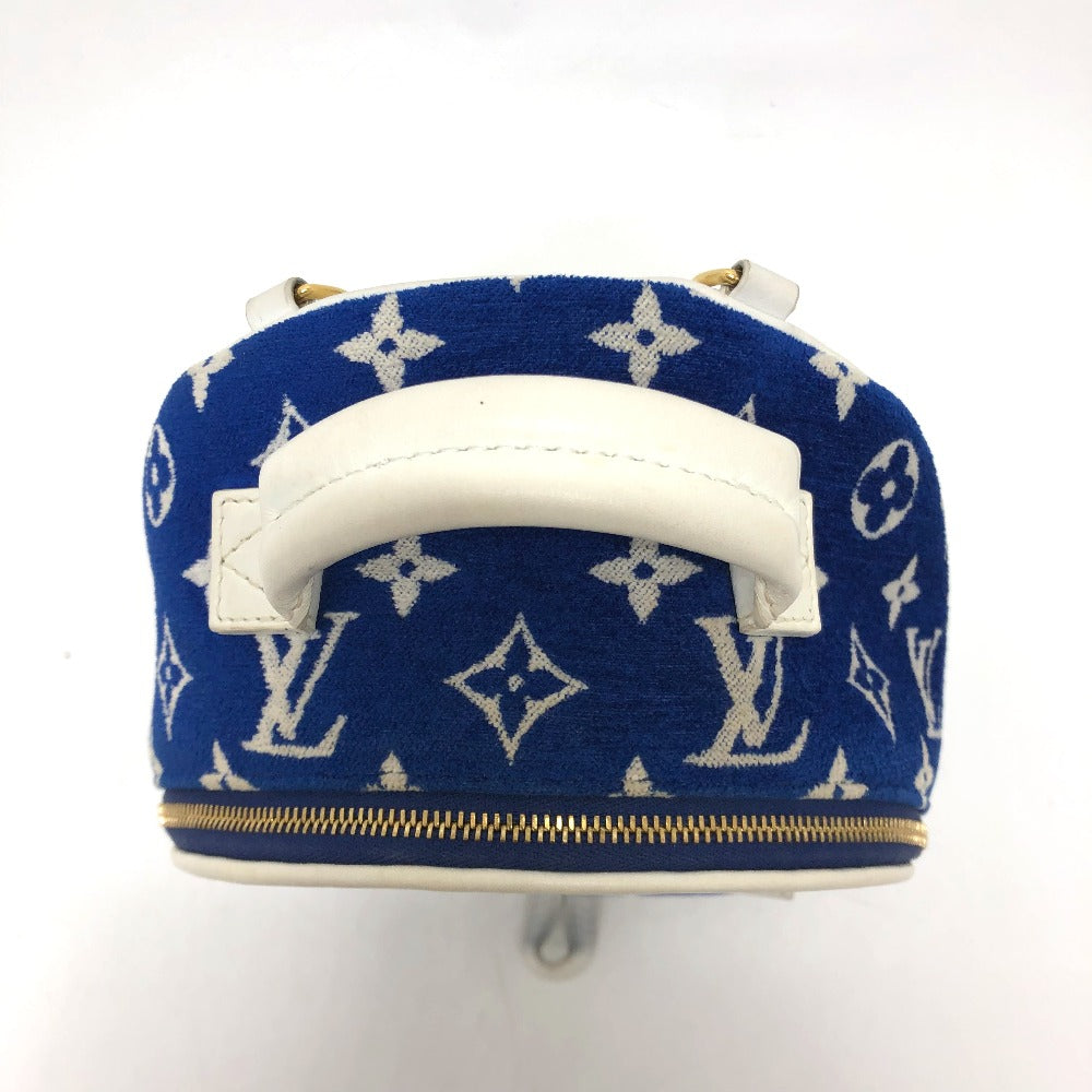 LOUIS VUITTON M46207 Monogram Jacquard Palm Springs Mini Backpack, Women's, Blue