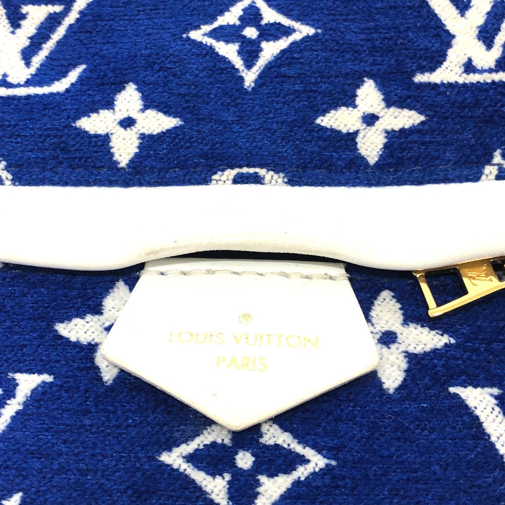LOUIS VUITTON M46207 Monogram Jacquard Palm Springs Mini Backpack, Women's, Blue
