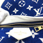 LOUIS VUITTON M46207 Monogram Jacquard Palm Springs Mini Backpack, Women's, Blue