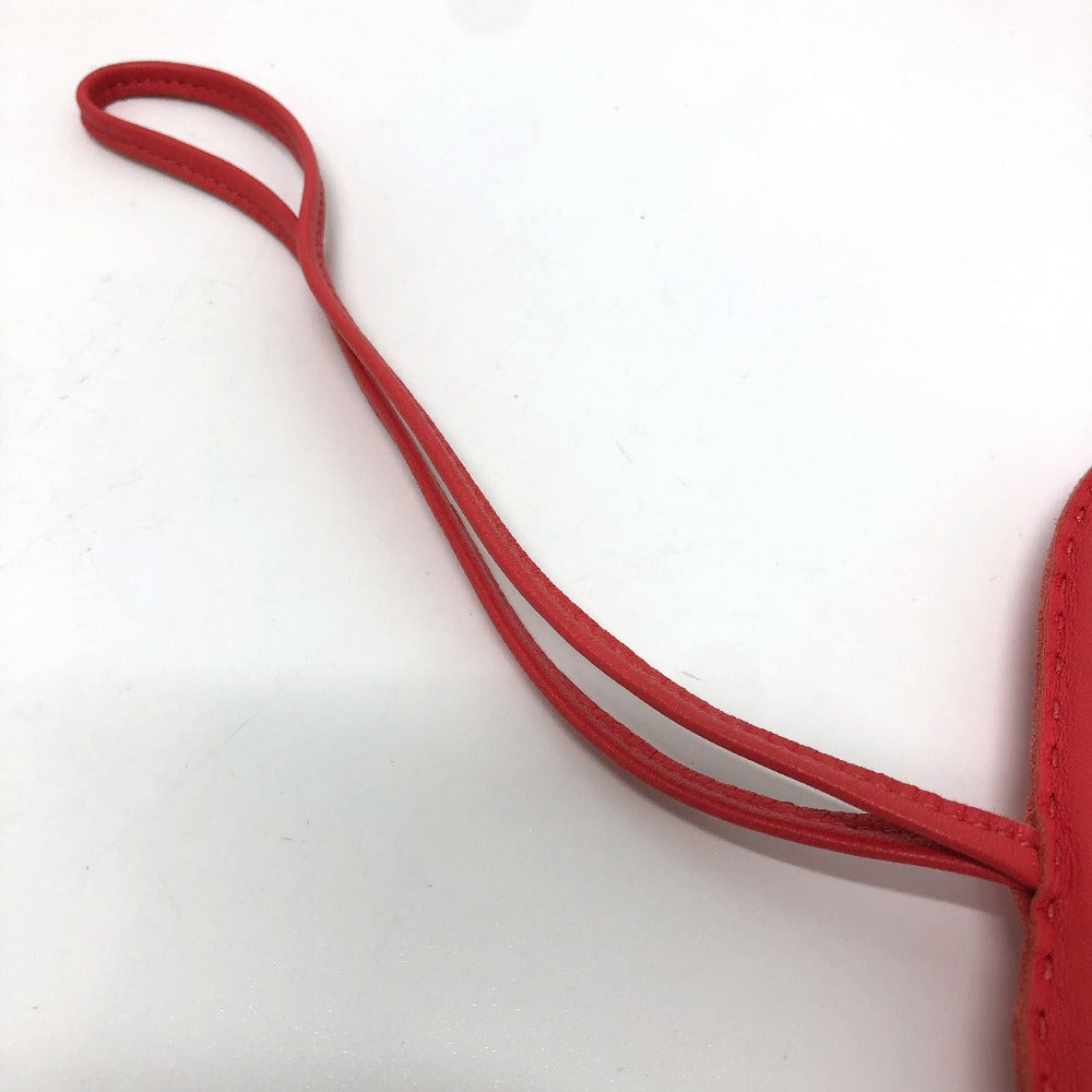 HERMES Tiger Lulu Charm by Año Milo, Women's, Rose Mexico, Red