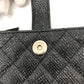 CHANEL CC Coco Mark Matelasse Coin Case/Coin Purse Pouch Leather Women's Black