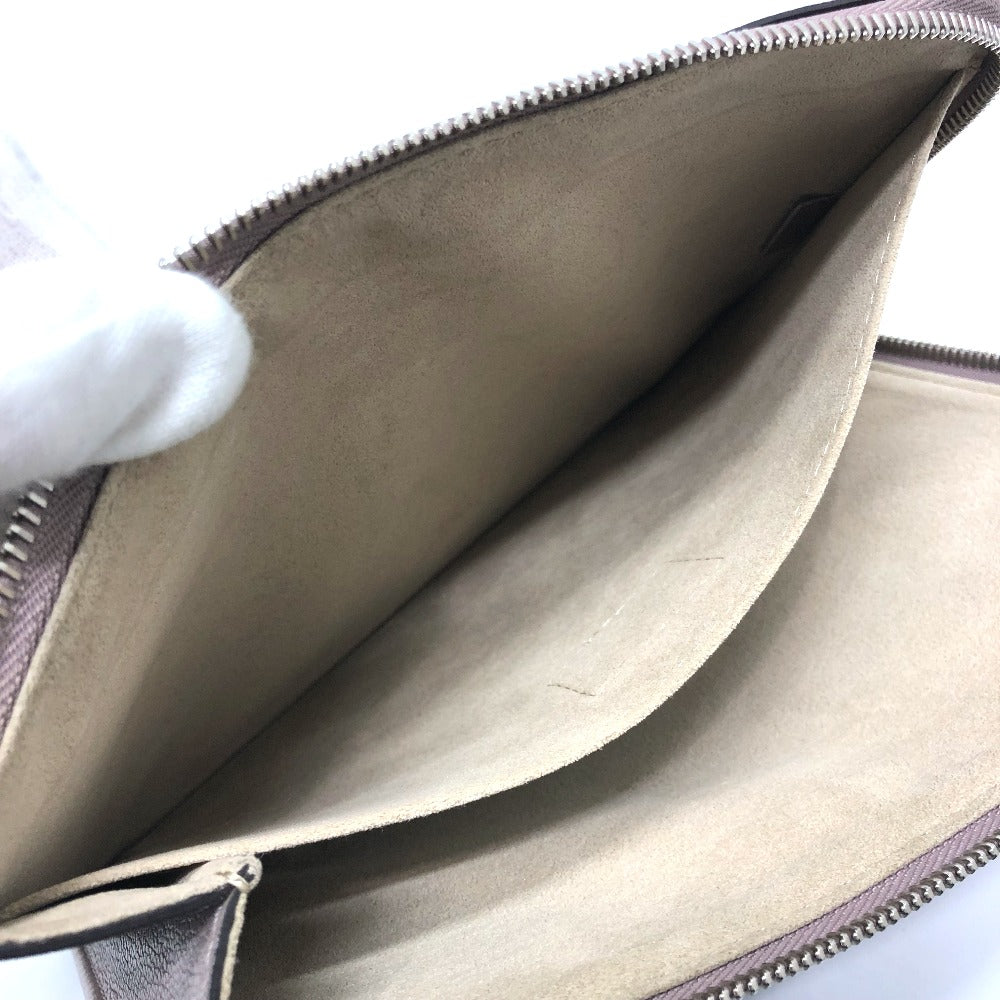 LOUIS VUITTON R99760 L字ファスナー ポシェットジュール PM カバン ポーチ/フラット クラッチバッグ トリヨン レディース トープ ベージュ