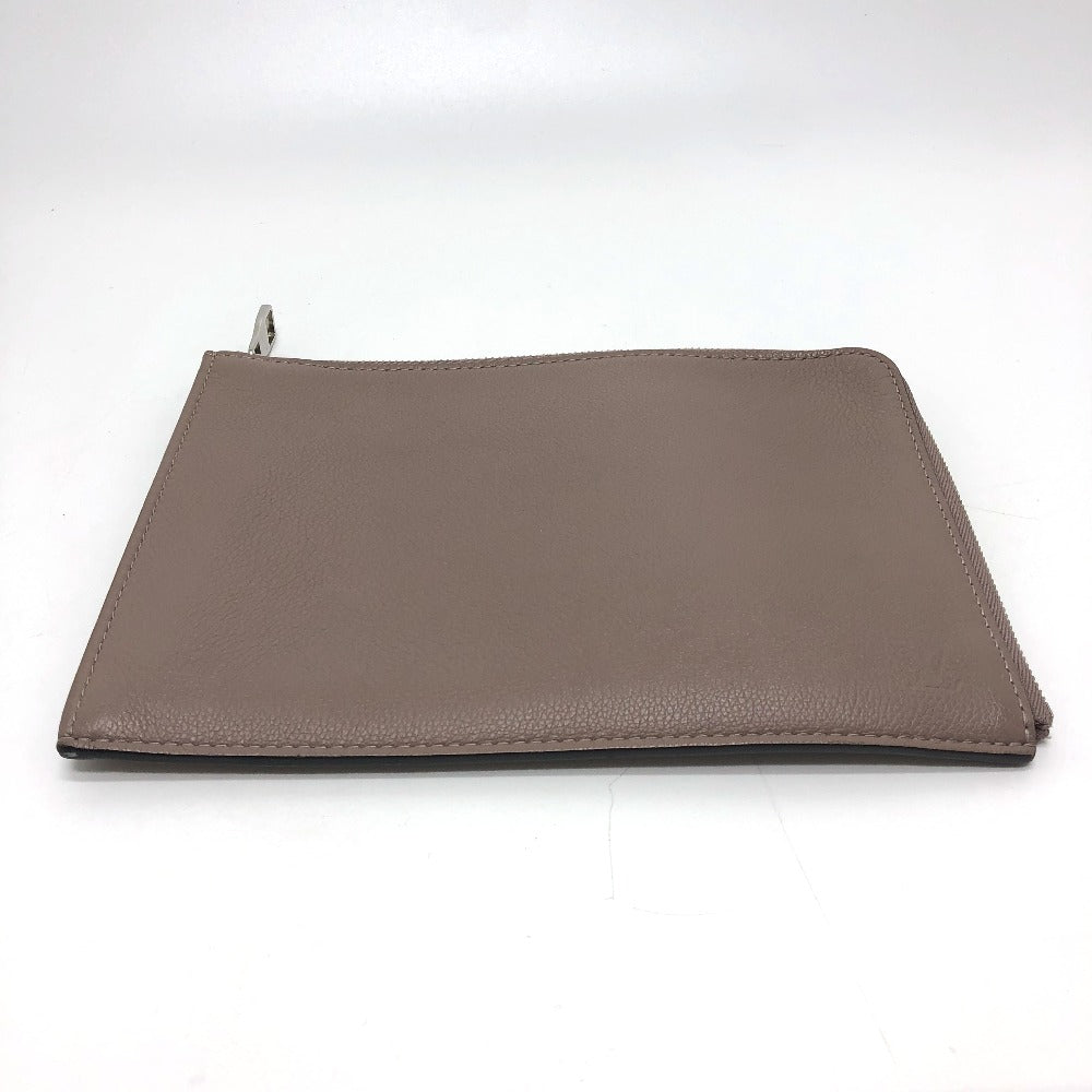 LOUIS VUITTON R99760 L字ファスナー ポシェットジュール PM カバン ポーチ/フラット クラッチバッグ トリヨン レディース トープ ベージュ