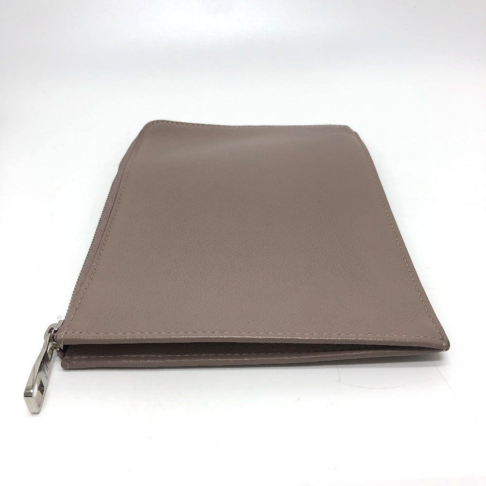 LOUIS VUITTON R99760 L字ファスナー ポシェットジュール PM カバン ポーチ/フラット クラッチバッグ トリヨン レディース トープ ベージュ