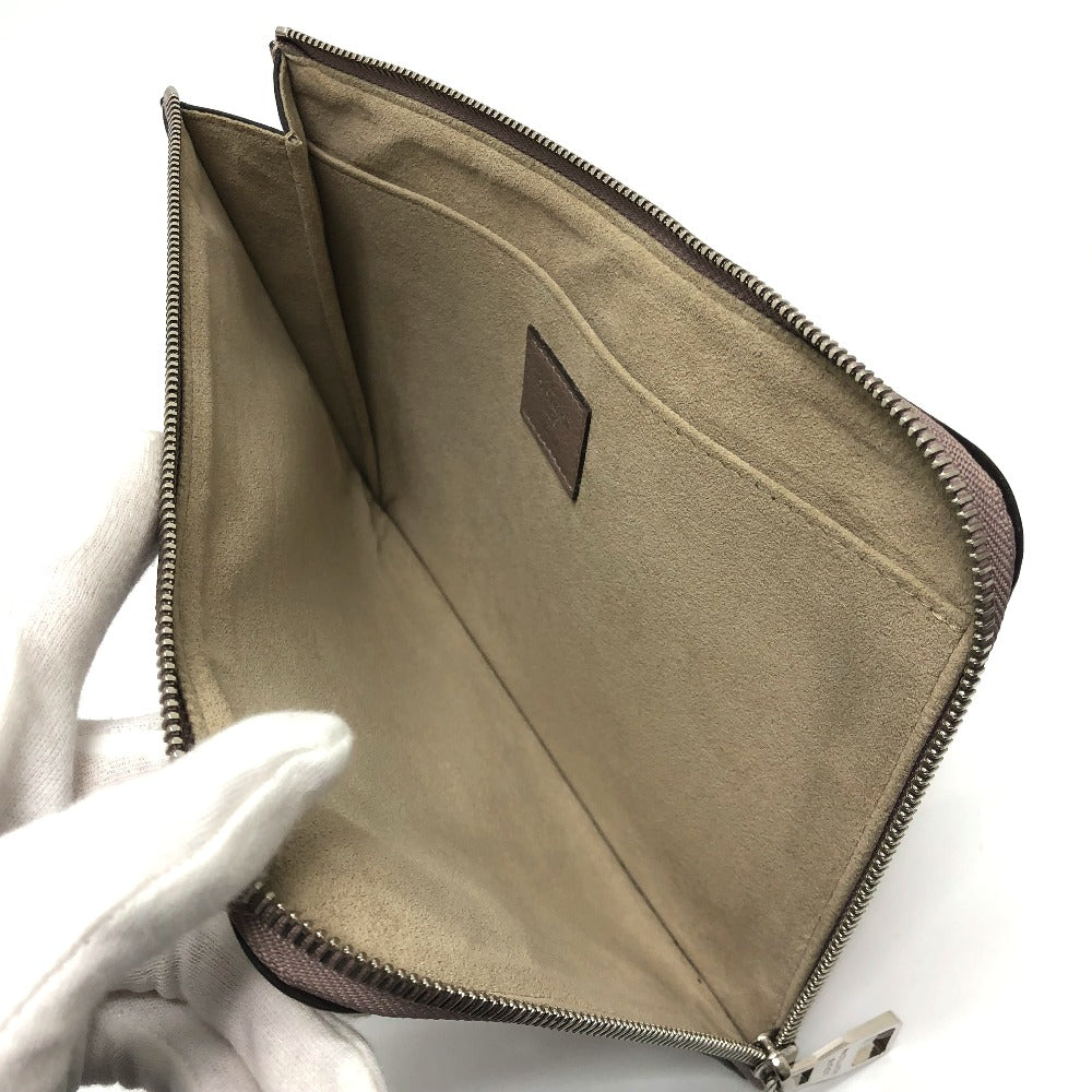 LOUIS VUITTON R99760 L字ファスナー ポシェットジュール PM カバン ポーチ/フラット クラッチバッグ トリヨン レディース トープ ベージュ