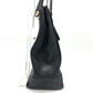 CHANEL Triple Coco Square Shoulder Tote Bag in Caviar Leather, Black