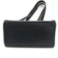 CHANEL Triple Coco Square Shoulder Tote Bag in Caviar Leather, Black