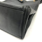 CHANEL Triple Coco Square Shoulder Tote Bag in Caviar Leather, Black