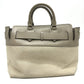BURBERRY 4076673 ベルトバッグ ミディアム 2WAY カバン ハンドバッグ キャンバス/レザー レディース ベージュ
