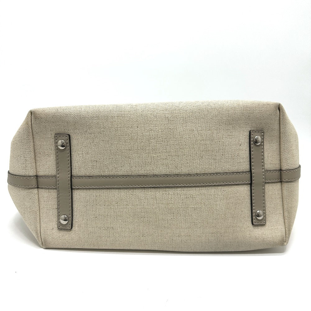 BURBERRY 4076673 ベルトバッグ ミディアム 2WAY カバン ハンドバッグ キャンバス/レザー レディース ベージュ
