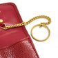 CHANEL CC Coco Mark Mini Pouch Cigarette Case in Caviar Leather, Red