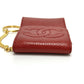 CHANEL CC Coco Mark Mini Pouch Cigarette Case in Caviar Leather, Red