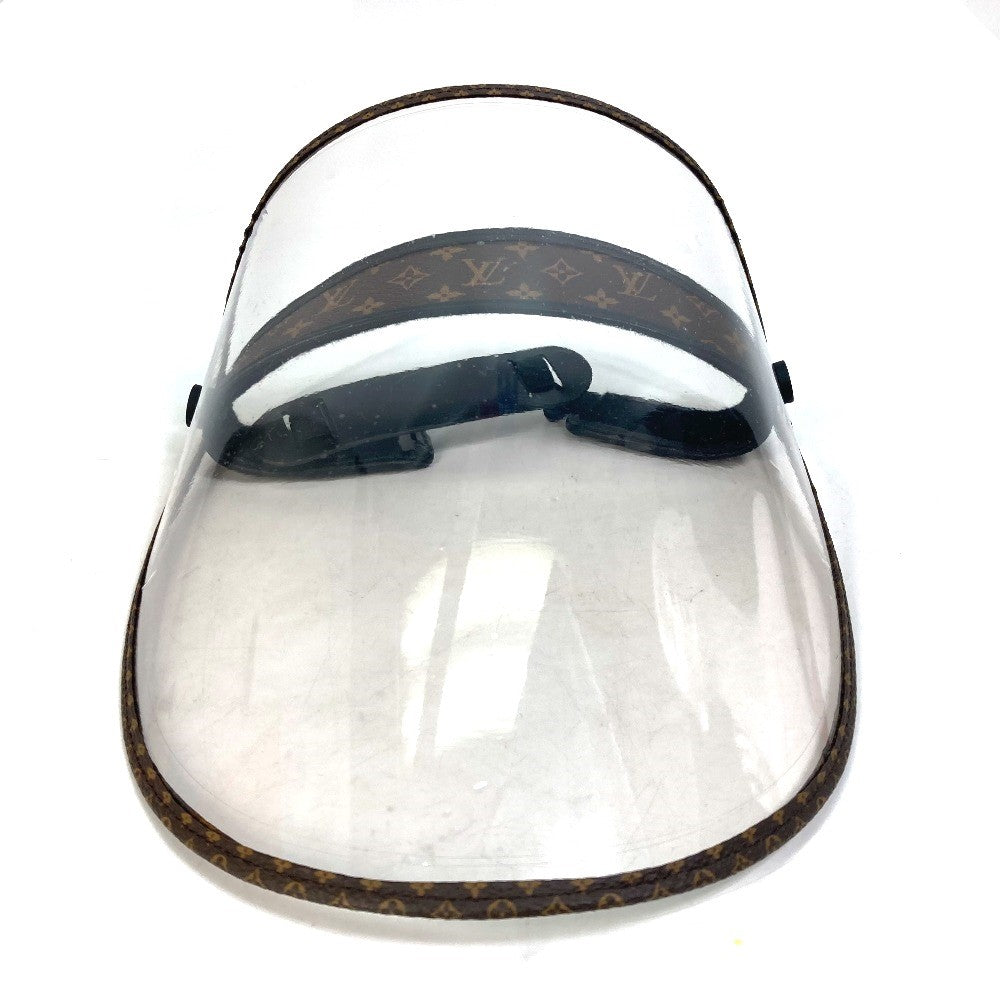 LOUIS VUITTON M76727 Monogram Bijou LV Shield Hat, Face Shield, Sun Visor, Monogram Canvas, Women's, Brown