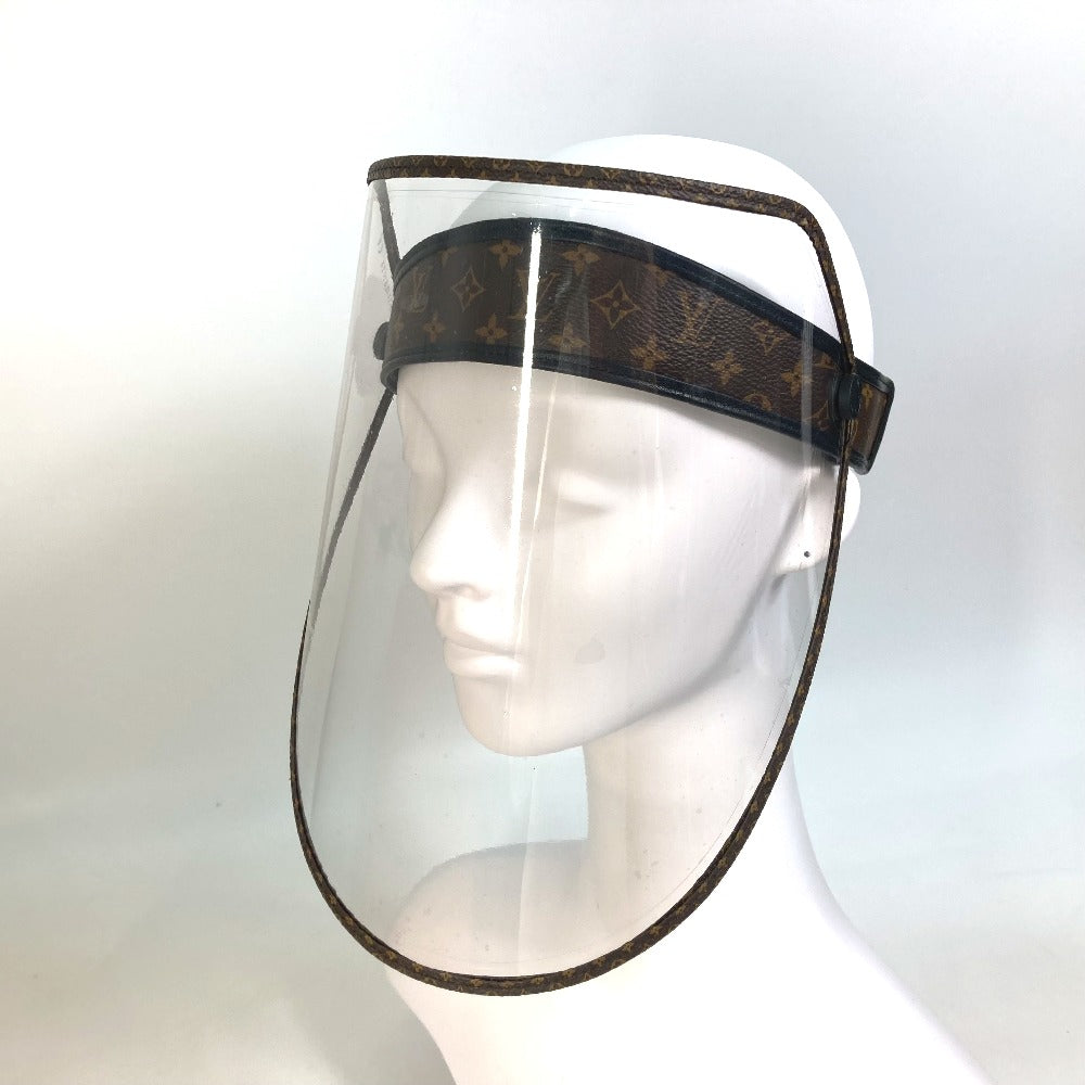 LOUIS VUITTON M76727 Monogram Bijou LV Shield Hat, Face Shield, Sun Visor, Monogram Canvas, Women's, Brown