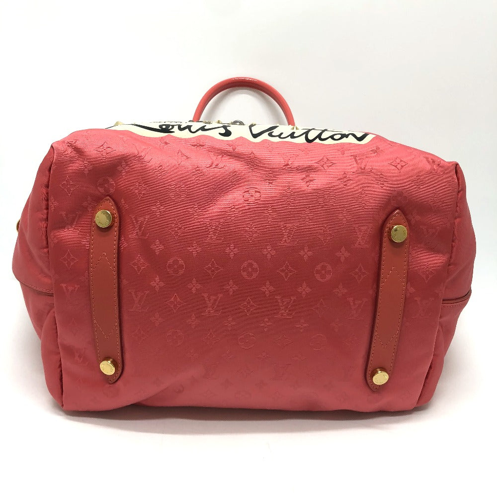 LOUIS VUITTON M94090 Cruise Line Monogram Cabas Nouvelle Vague 2-Way Tote Bag, Nylon, Women's, Pink