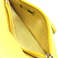 CHANEL AP1991 CC Coco Mark Classic Small Wallet, Card Case, Coin Case, Caviar Leather, Women's, Yellow