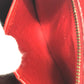 CELINE Mini Tote Bag Handbag Leather Women's Red