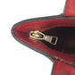 CELINE Mini Tote Bag Handbag Leather Women's Red