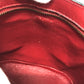 CELINE Mini Tote Bag Handbag Leather Women's Red