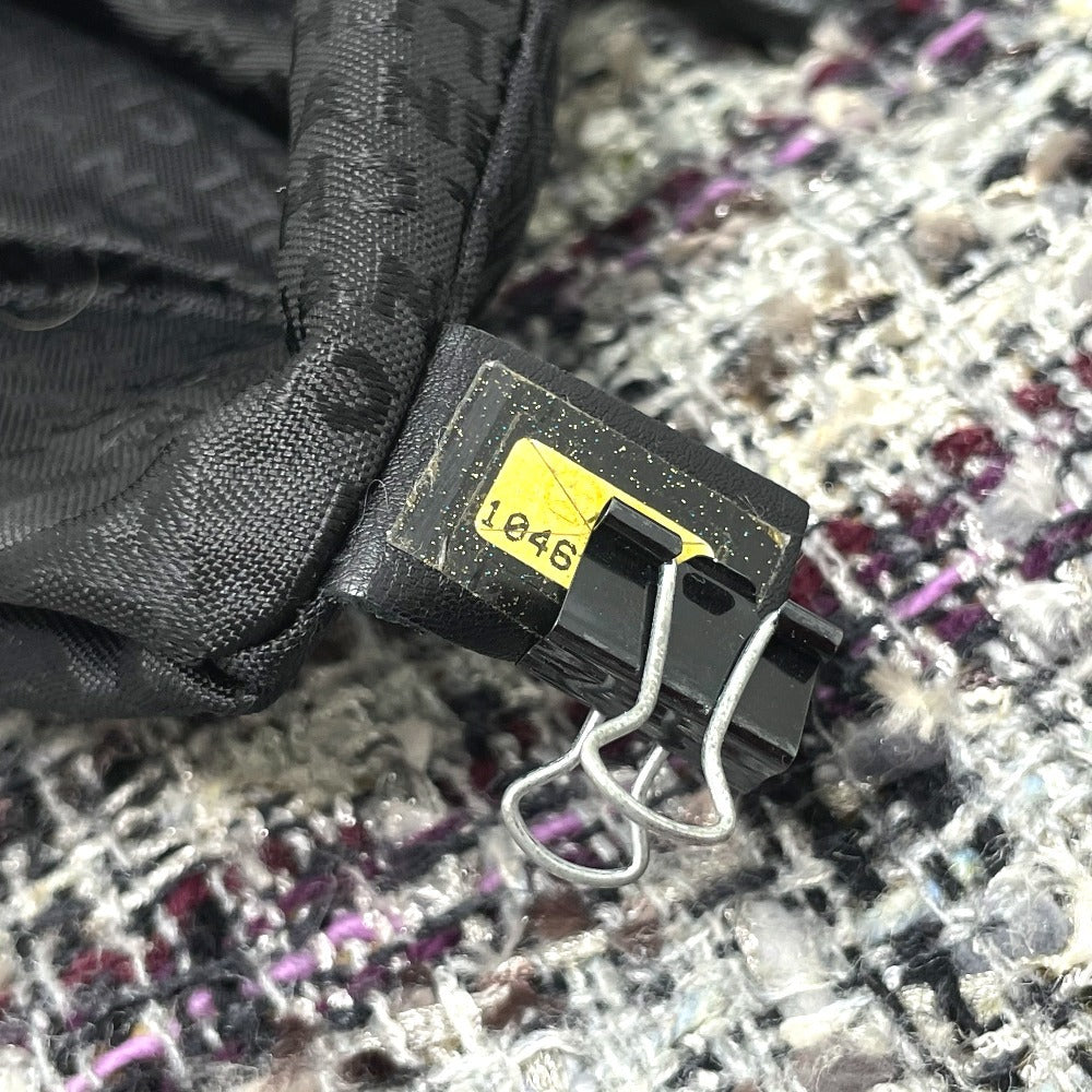 CHANEL カメリア フラップ チェーンバッグ カバン ショルダーバッグ ツイード レディース グレー