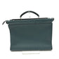 FENDI 7VA406 Selleria Monster Iconic Peekaboo Fit Business Bag, Leather, Unisex, Blue